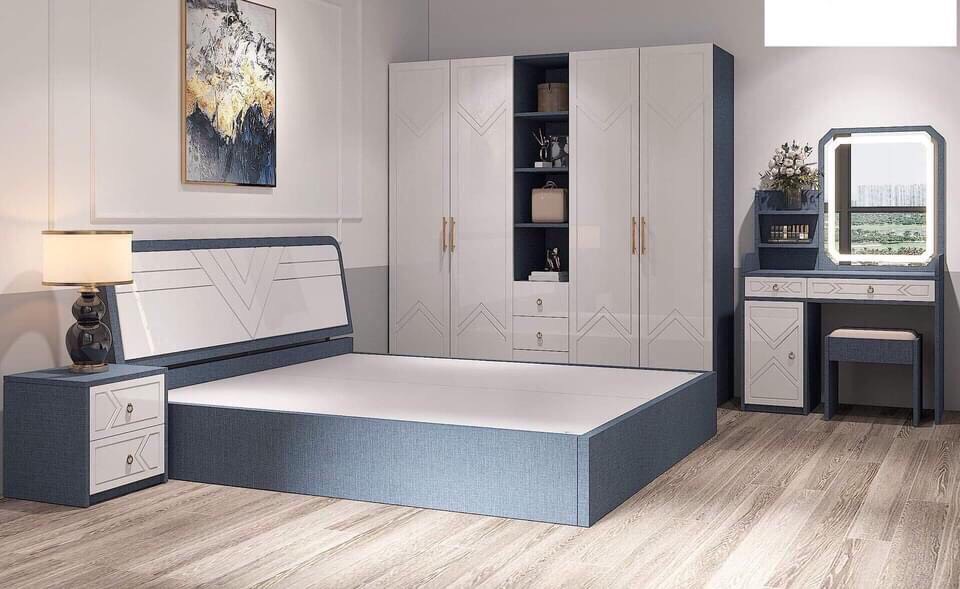 ComBo Giường Ngủ Tủ Quần Áo Hiện Đại 2025