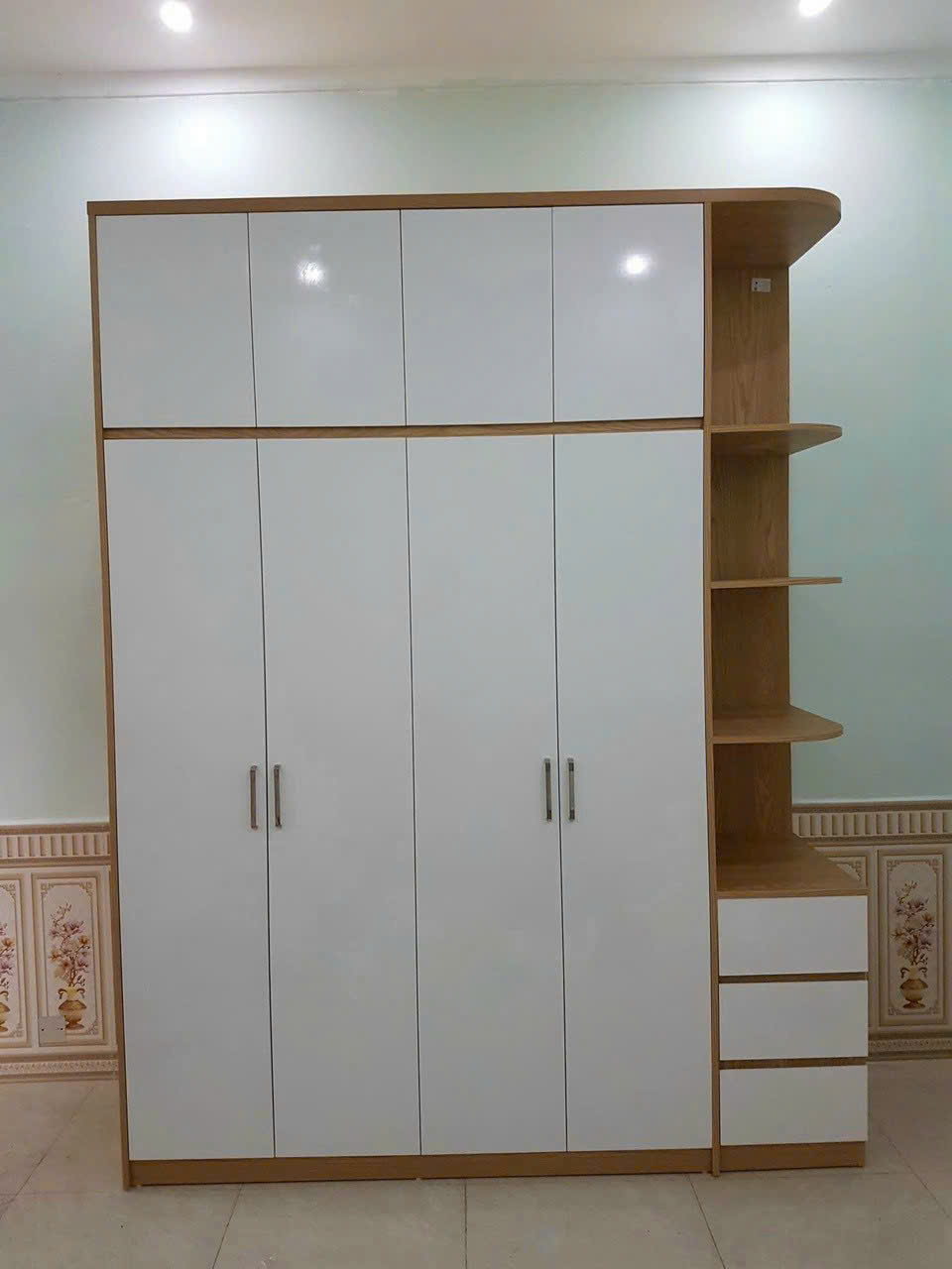 Tủ quần áo gỗ giá rẻ mẫu mới 2026